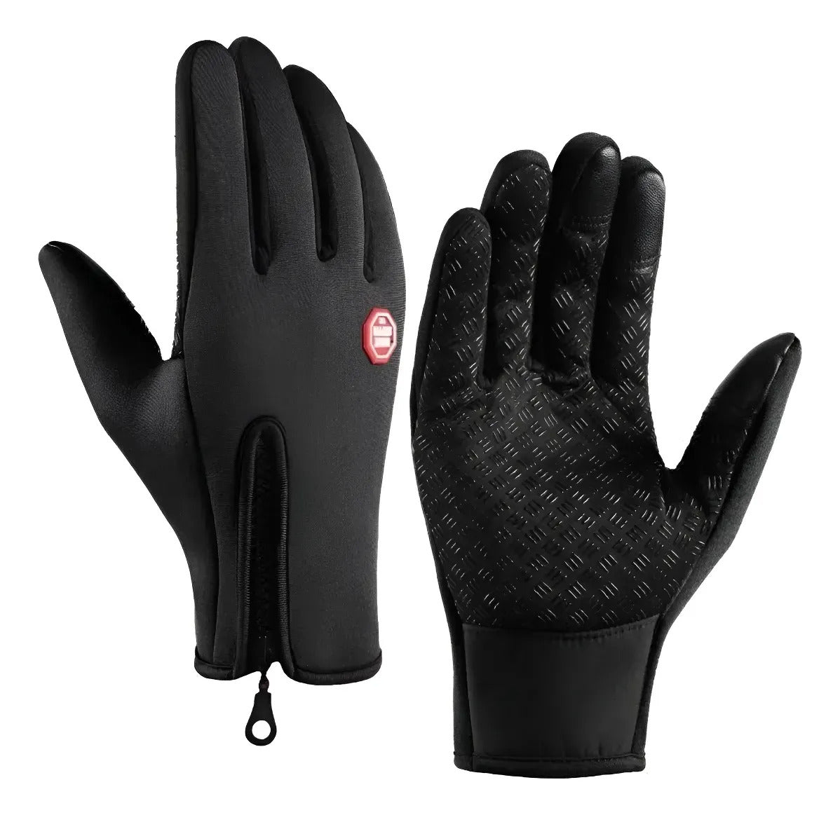 Guantes Térmicos Semi Impermeables Táctiles Moto