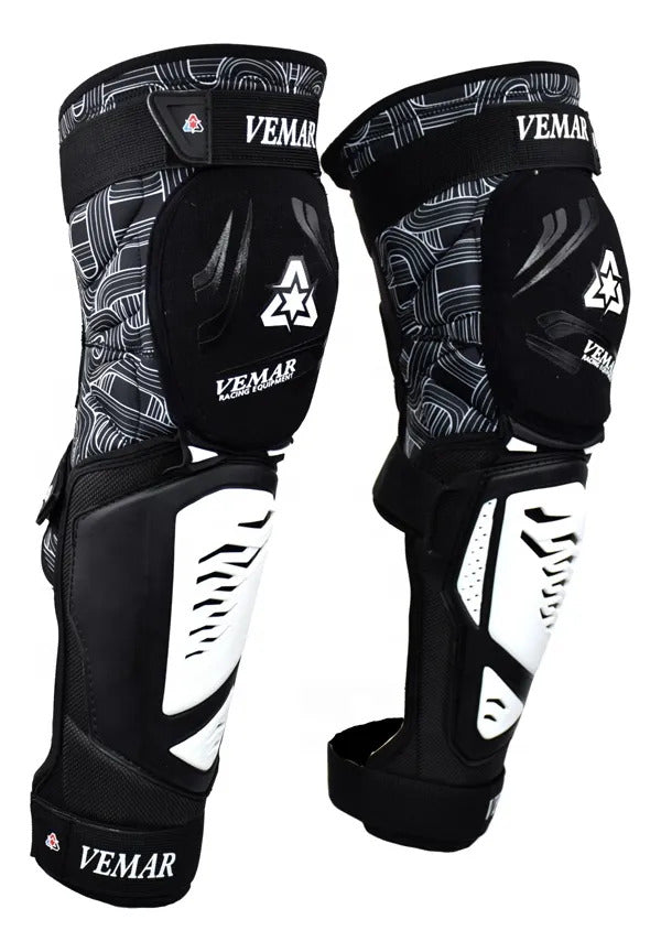 Rodillera Canillera Larga Vemar 3df Motocross