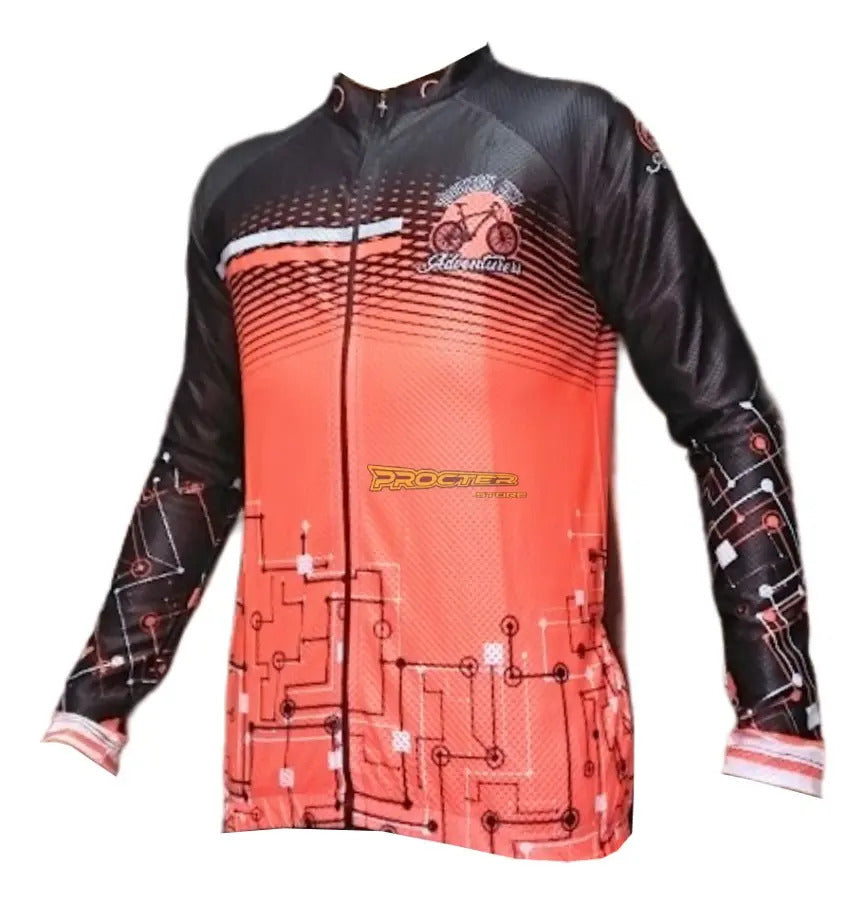 Jersey Ciclismo Maillot Manga Larga Ruta Mtb Colombia Camisa
