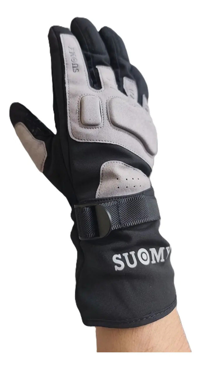 Guantes Moto Suomy 100% Impermeable Tactil Tallaje Pequeño