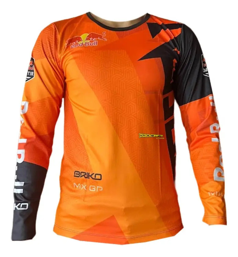 Buzo Manga Larga Mtb Motocross Bicicross Jersey Ciclismo