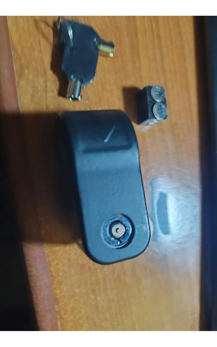Candado De Alarma Impermeable Para Moto Con Freno De Disco