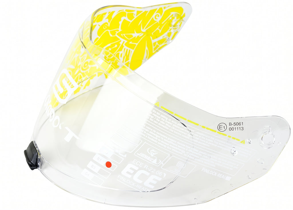 Visor Para Casco Shaft 532 Dv - Transparente Original