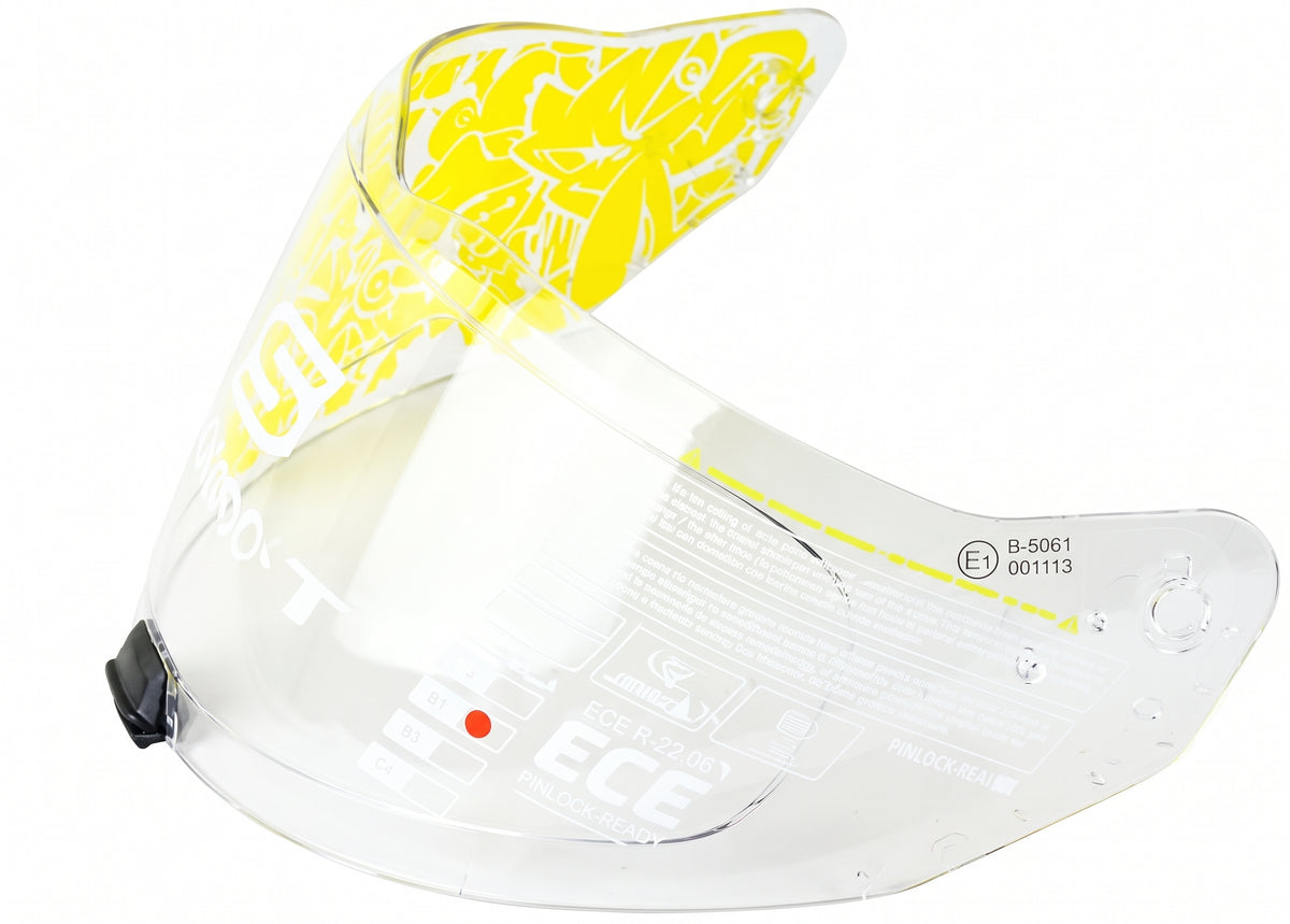 Visor Para Casco Shaft 532 Dv - Transparente Original
