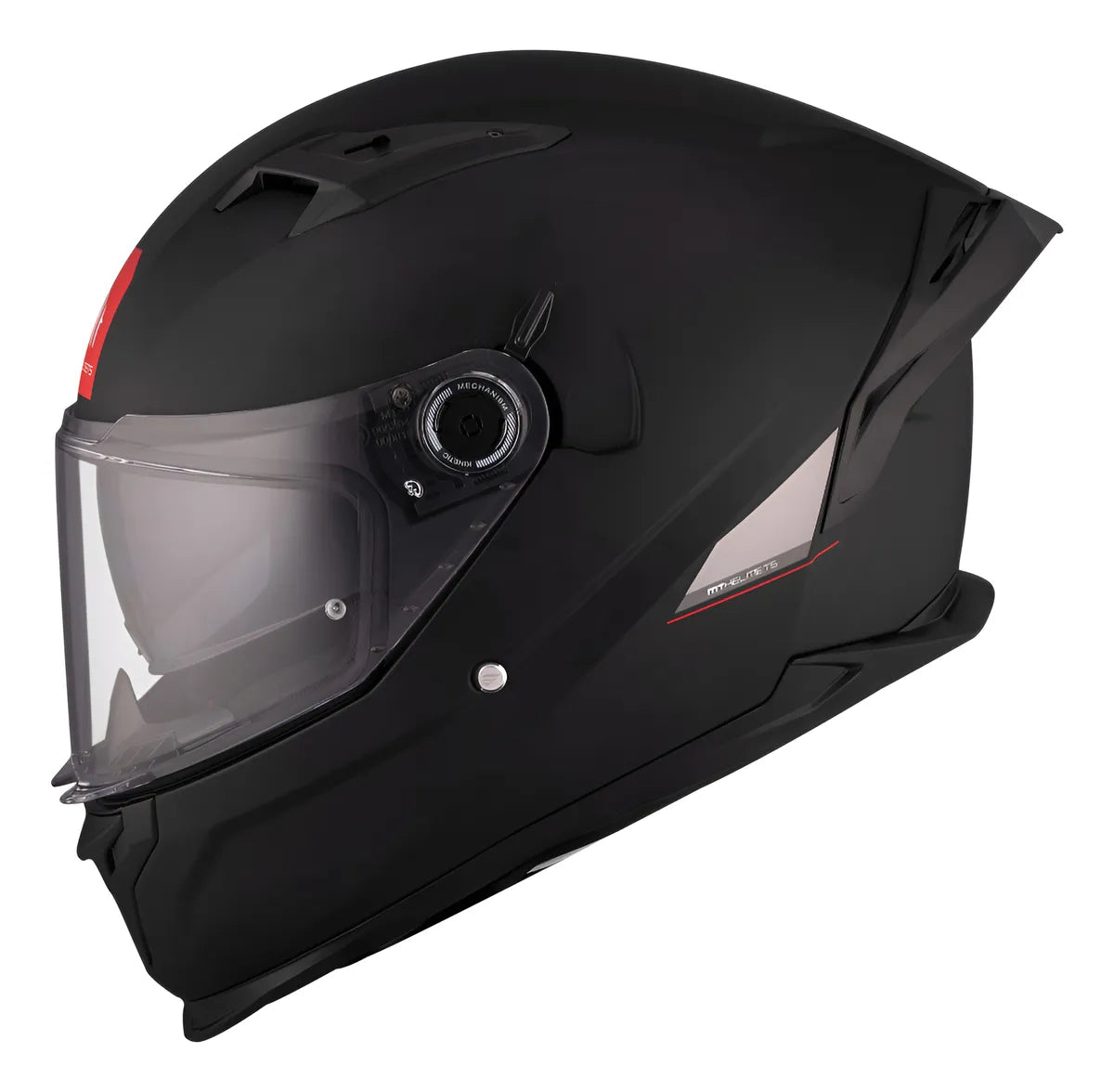 Casco Para Moto Mt Helmets Braker Sv A1 Negro Mate