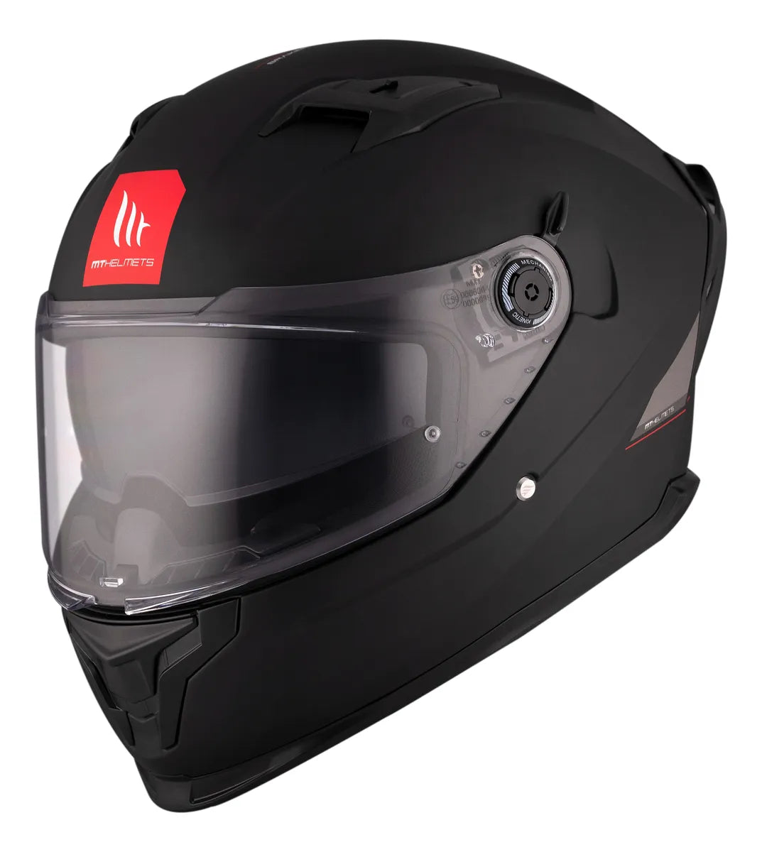 Casco Para Moto Mt Helmets Braker Sv A1 Negro Mate