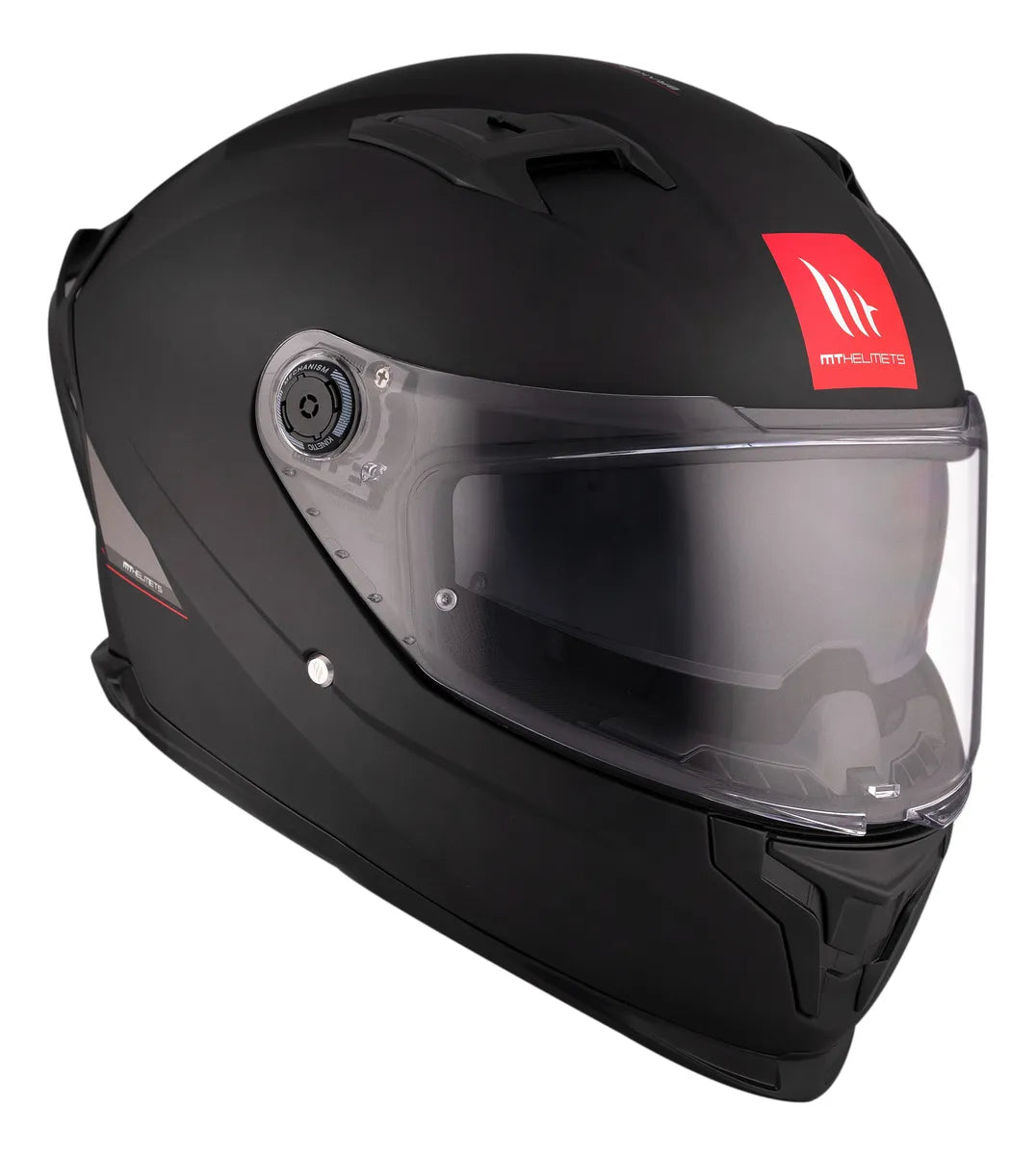 Casco Para Moto Mt Helmets Braker Sv A1 Negro Mate