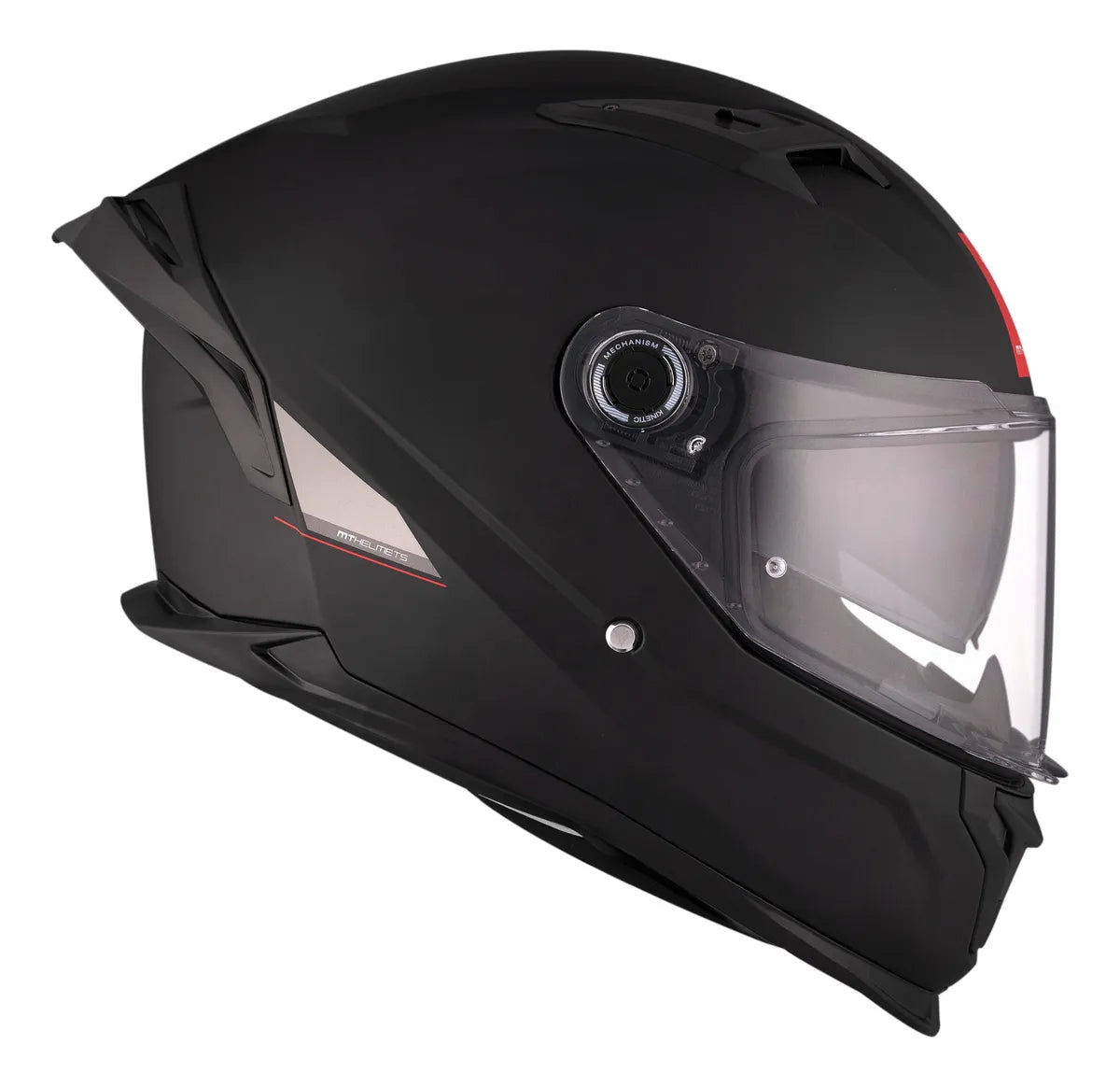 Casco Para Moto Mt Helmets Braker Sv A1 Negro Mate