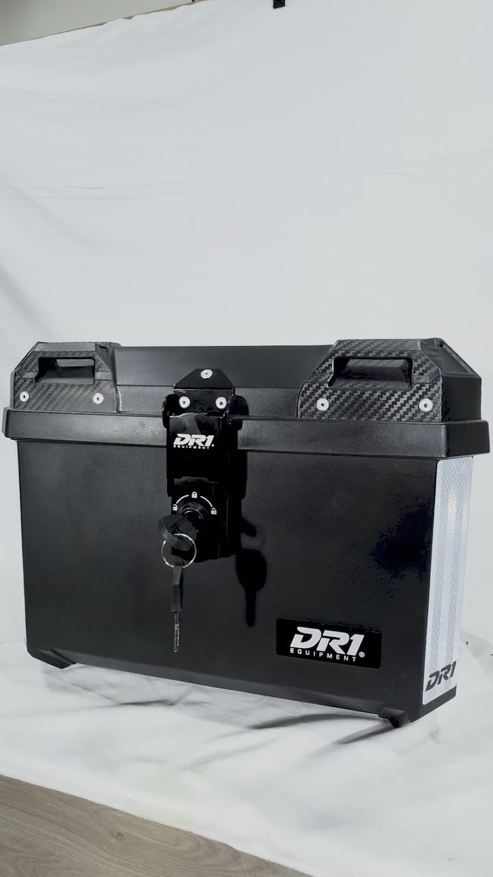 Baul Maletero Dr1 Adventure 45 Litros Con Espaldar